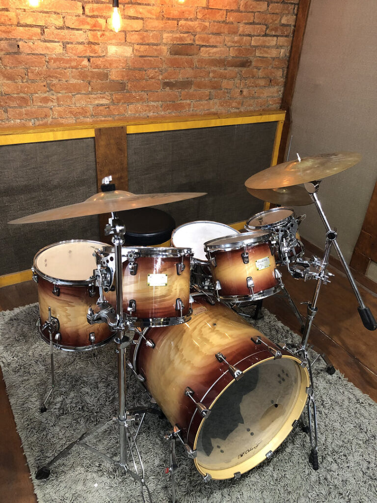 Odery - Fluent Fusion - Bumbo 20, Caixa 14, Tom 8, Tom 10, Tom 12, Surdo 14